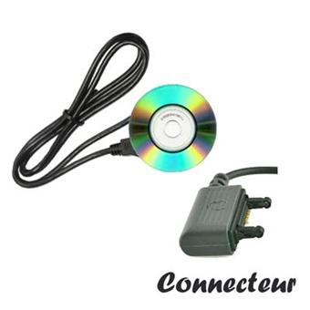 Chargeur 2 En 1 Secteur + Câble USB Pour Sony Ericsson Zylo (W20i) - Neuf, Noir, Origine Chine